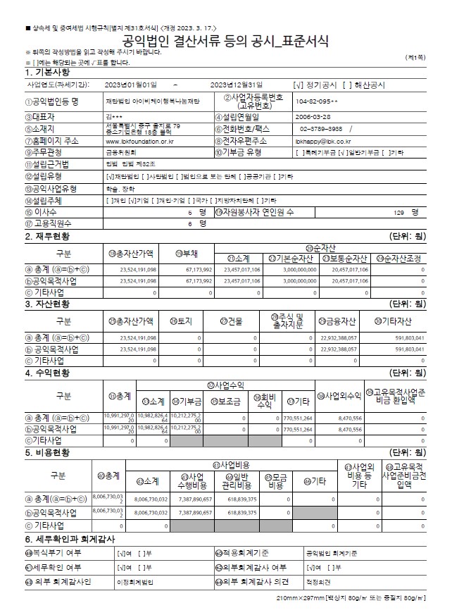 결산공시